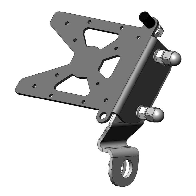 Support de plaque latéral Kawasaki 650 Vulcan S